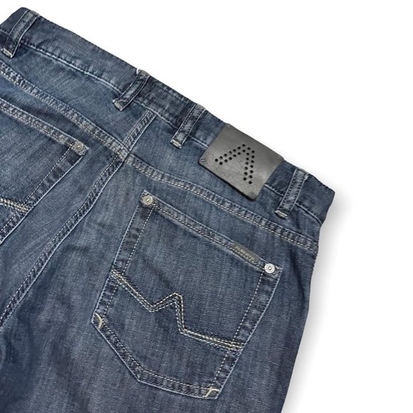 Alberto T400 Luxury Modern Fit Stone Designer Denim Jeans - Mens 32 x 36 - Picture 4 of 4